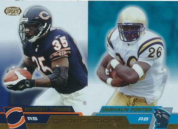 2002 Pacific Heads Update - Generations #9 Anthony Thomas / DeShaun Foster Front
