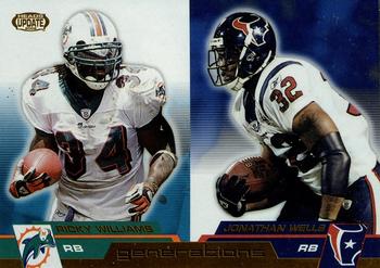 2002 Pacific Heads Update - Generations #20 Ricky Williams / Jonathan Wells Front