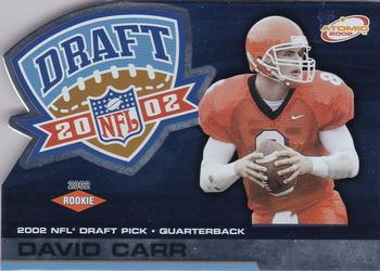 2002 Pacific Private Stock Reserve - Atomic Previews #106 David Carr Front