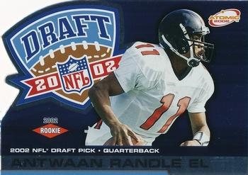 2002 Pacific Private Stock Reserve - Atomic Previews #120 Antwaan Randle El Front
