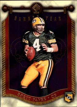 2002 Pacific Private Stock Reserve - Banner Year #4 Brett Favre Front