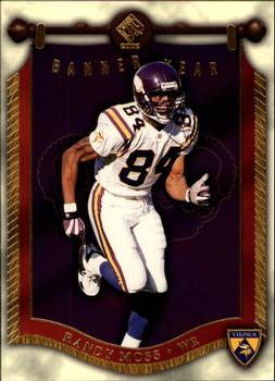 2002 Pacific Private Stock Reserve - Banner Year #5 Randy Moss Front