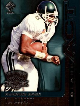 2002 Pacific Private Stock Reserve - Class Act #7 T.J. Duckett Front