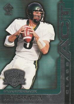2002 Pacific Private Stock Reserve - Class Act #11 Joey Harrington Front