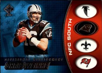 2002 Pacific Private Stock Reserve - Divisional Realignment #5 Chris Weinke Front