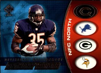 2002 Pacific Private Stock Reserve - Divisional Realignment #6 Anthony Thomas Front