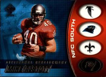 2002 Pacific Private Stock Reserve - Divisional Realignment #30 Mike Alstott Front