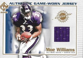 2002 Pacific Private Stock Reserve - Game Worn Jerseys #17 Moe Williams Front