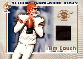 2002 Pacific Private Stock Reserve - Game Worn Jerseys #34 Tim Couch Front