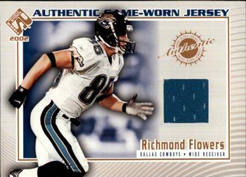 2002 Pacific Private Stock Reserve - Game Worn Jerseys #36 Richmond Flowers Front