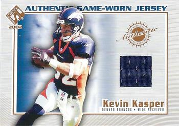 2002 Pacific Private Stock Reserve - Game Worn Jerseys #46 Kevin Kasper Front