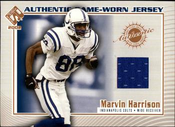2002 Pacific Private Stock Reserve - Game Worn Jerseys #57 Marvin Harrison Front