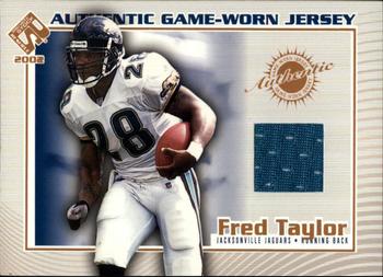 2002 Pacific Private Stock Reserve - Game Worn Jerseys #63 Fred Taylor Front