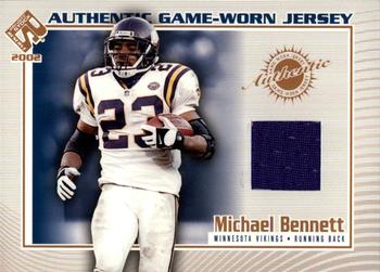 2002 Pacific Private Stock Reserve - Game Worn Jerseys #69 Michael Bennett Front