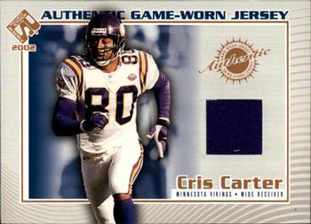 2002 Pacific Private Stock Reserve - Game Worn Jerseys #70 Cris Carter Front