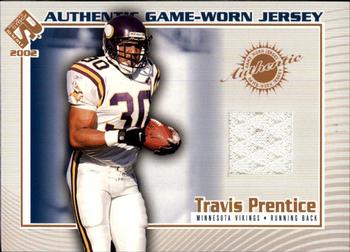 2002 Pacific Private Stock Reserve - Game Worn Jerseys #74 Travis Prentice Front