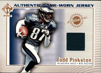 2002 Pacific Private Stock Reserve - Game Worn Jerseys #94 Todd Pinkston Front