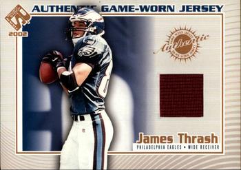2002 Pacific Private Stock Reserve - Game Worn Jerseys #95 James Thrash Front