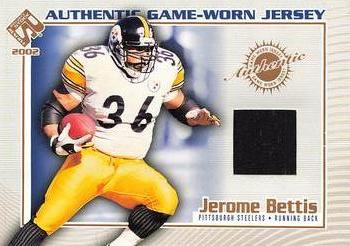 2002 Pacific Private Stock Reserve - Game Worn Jerseys #96 Jerome Bettis Front