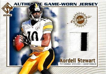 2002 Pacific Private Stock Reserve - Game Worn Jerseys #97 Kordell Stewart Front