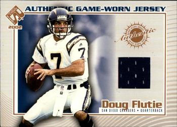 2002 Pacific Private Stock Reserve - Game Worn Jerseys #104 Doug Flutie Front