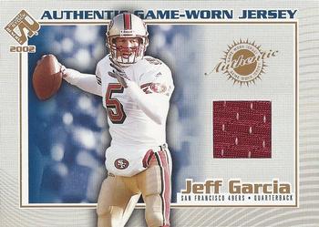 2002 Pacific Private Stock Reserve - Game Worn Jerseys #106 Jeff Garcia Front