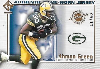 2002 Pacific Private Stock Reserve - Game Worn Jerseys Logos #53 Ahman Green Front