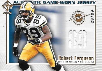 2002 Pacific Private Stock Reserve - Game Worn Jerseys Numbers #51 Robert Ferguson Front
