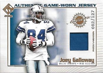 2002 Pacific Private Stock Reserve - Game Worn Jerseys Patches #37 Joey Galloway Front