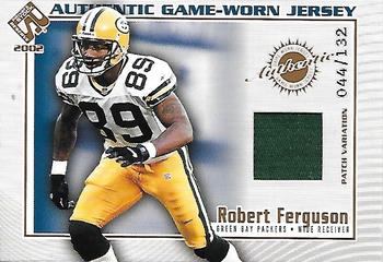 2002 Pacific Private Stock Reserve - Game Worn Jerseys Patches #51 Robert Ferguson Front