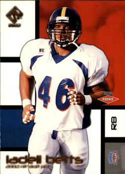 2002 Pacific Private Stock Reserve - Retail Rookies #102 Ladell Betts Front