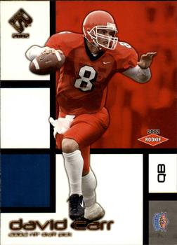 2002 Pacific Private Stock Reserve - Retail Rookies #107 David Carr Front