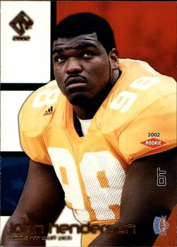 2002 Pacific Private Stock Reserve - Retail Rookies #122 John Henderson Front