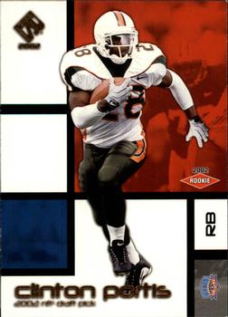 2002 Pacific Private Stock Reserve - Retail Rookies #136 Clinton Portis Front
