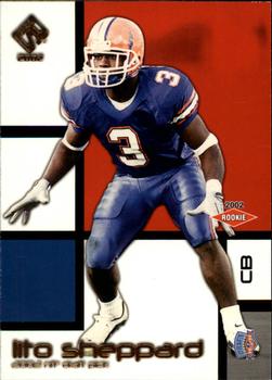 2002 Pacific Private Stock Reserve - Retail Rookies #142 Lito Sheppard Front