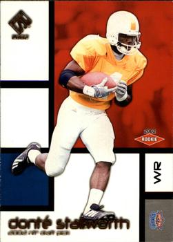 2002 Pacific Private Stock Reserve - Retail Rookies #145 Donte Stallworth Front