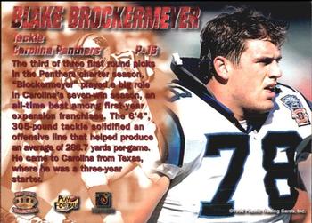 1996 Pacific Dynagon #P-16 Blake Brockermeyer Back