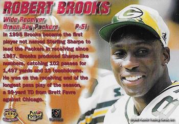 1996 Pacific Dynagon #P-51 Robert Brooks Back