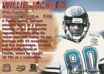 1996 Pacific Dynagon #P-65 Willie Jackson Back