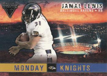 2002 Pacific Private Stock Titanium - Monday Knights #1 Jamal Lewis Front