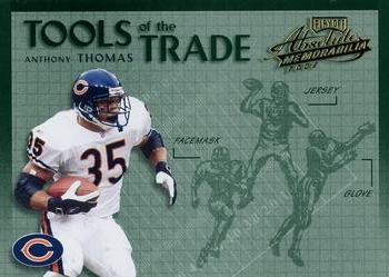 2002 Playoff Absolute Memorabilia - Tools of the Trade #TT-9 Anthony Thomas Front