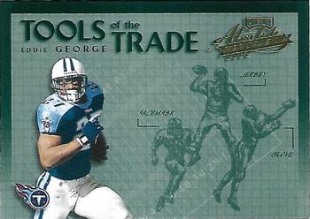 2002 Playoff Absolute Memorabilia - Tools of the Trade #TT-20 Eddie George Front