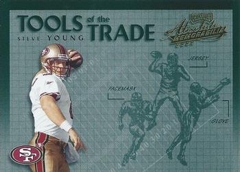 2002 Playoff Absolute Memorabilia - Tools of the Trade #TT-26 Steve Young Front
