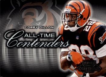 2002 Playoff Contenders - All-Time Contenders #AT-1 Corey Dillon Front