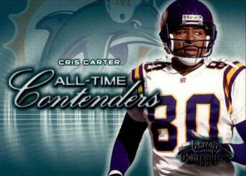 2002 Playoff Contenders - All-Time Contenders #AT-9 Cris Carter Front
