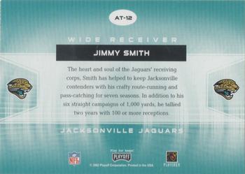 2002 Playoff Contenders - All-Time Contenders #AT-12 Jimmy Smith Back