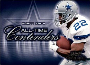 2002 Playoff Contenders - All-Time Contenders #AT-16 Emmitt Smith Front
