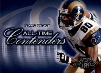 2002 Playoff Contenders - All-Time Contenders #AT-20 Isaac Bruce Front