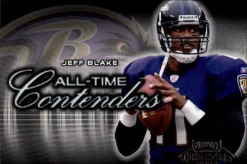 2002 Playoff Contenders - All-Time Contenders #AT-30 Jeff Blake Front