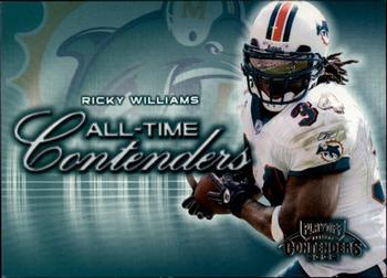 2002 Playoff Contenders - All-Time Contenders #AT-32 Ricky Williams Front